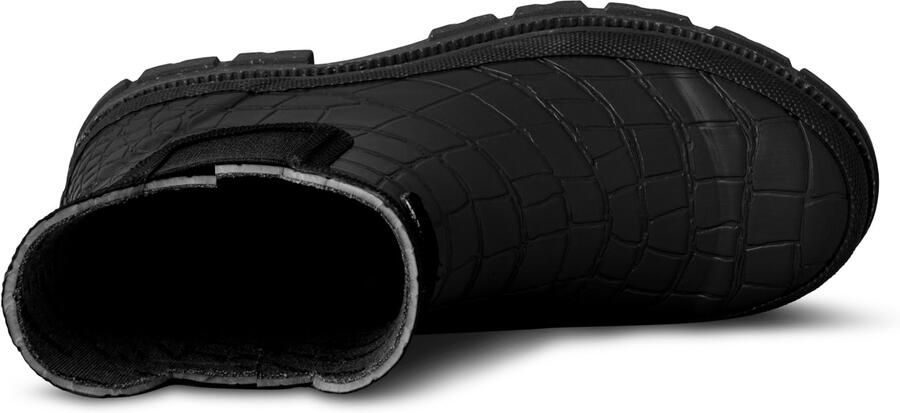 Woden Liv Croco Waterproof Laarzen Rubber Dames Zwart - Foto 5