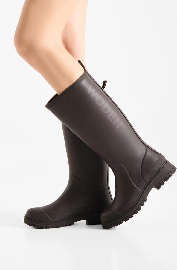 WODEN Regenlaarzen 'Le Waterproof' chocoladebruin - Foto 3