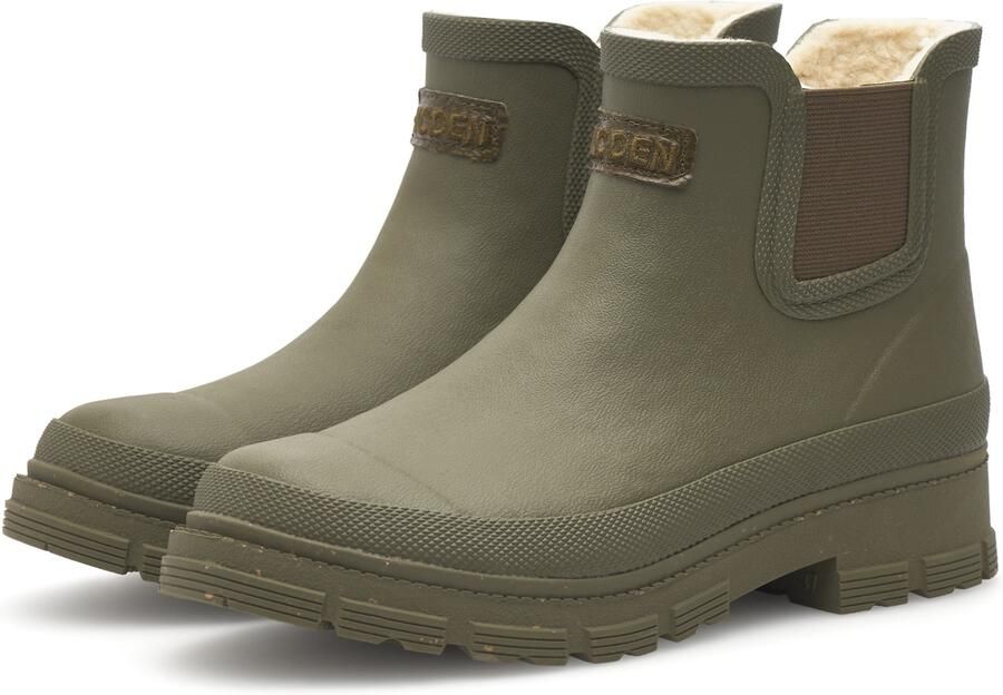 WODEN Regenlaarzen 'Liv Waterproof' olijfgroen