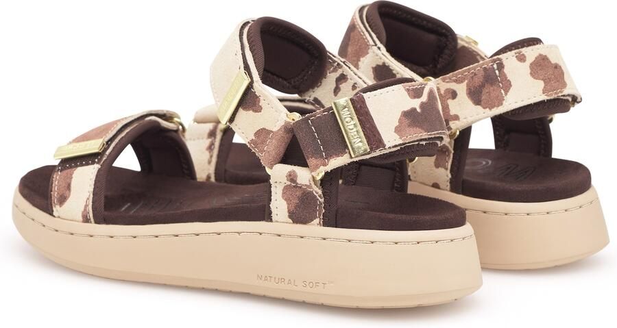 Woden Line Cow Sandalen beige Suede - Foto 9