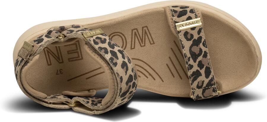 Woden Luipaard Suède Sandalen Multicolor Dames - Foto 10