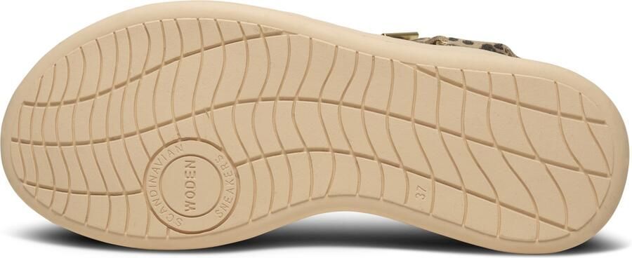 Woden Luipaard Suède Sandalen Multicolor Dames - Foto 11
