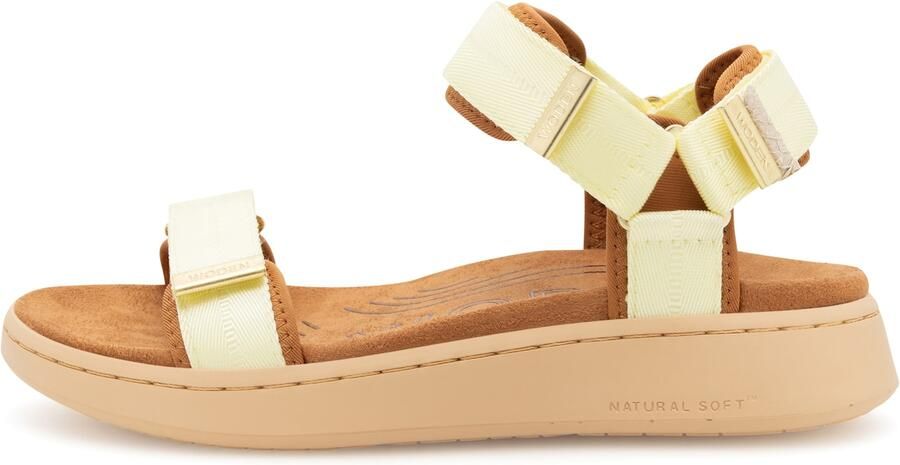 WODEN Sandaal 'Line' beige