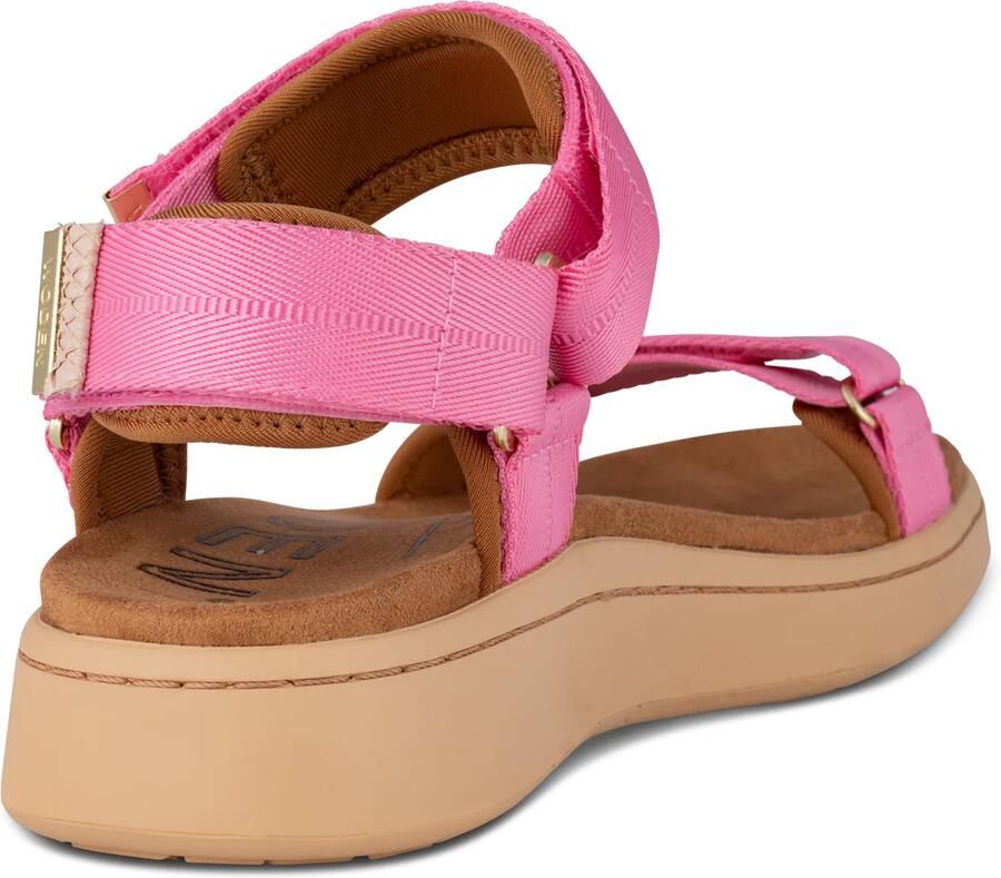 WODEN Sandaal 'Line' karamel pitaja roze - Foto 3