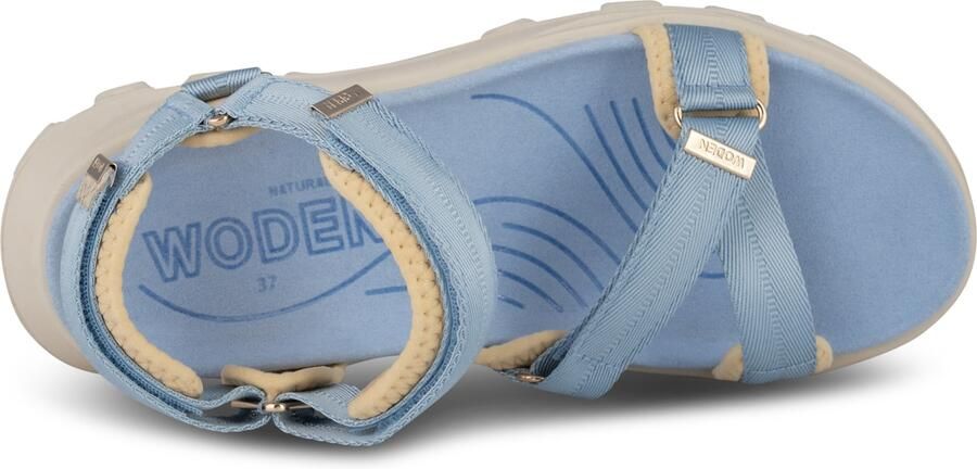 WODEN Sandaal 'Sandie' blauw - Foto 3