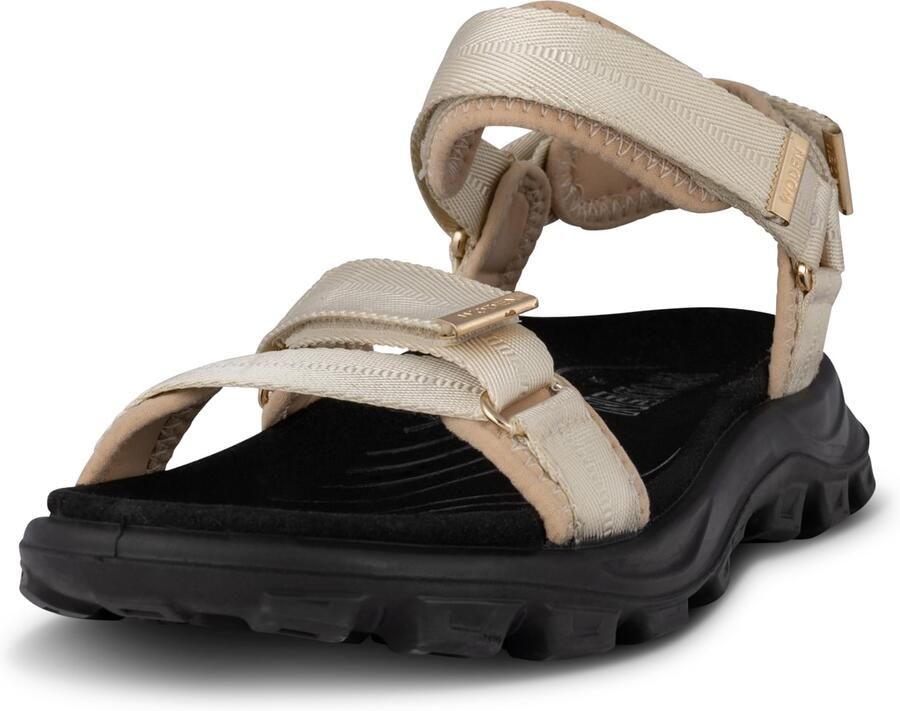 Woden Beige Sandalen Sandie voor Vrouwen