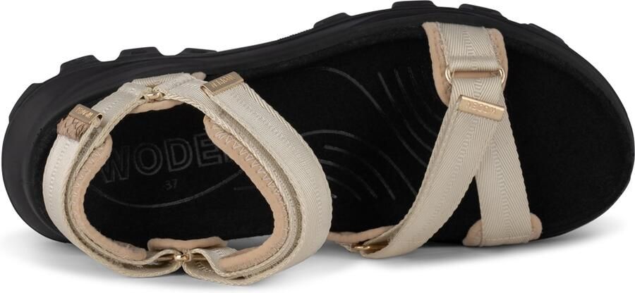 Woden Beige Sandalen Sandie voor Vrouwen - Foto 4