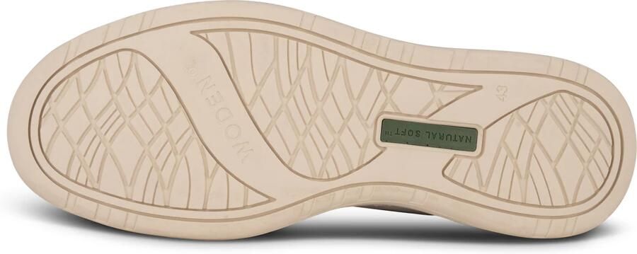 WODEN Sneakers laag 'Frode Leather' grijs wolwit - Foto 6