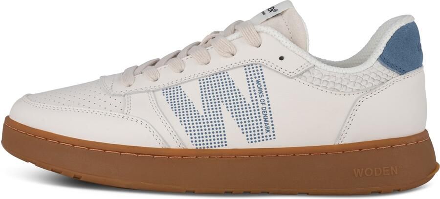WODEN Sneakers laag lichtbeige blauw - Foto 4