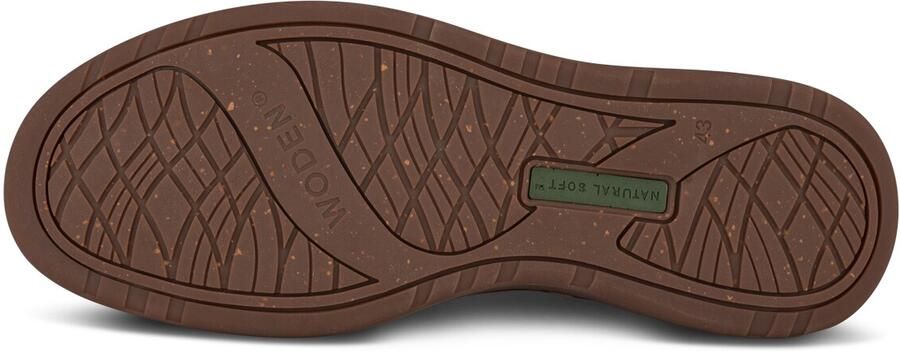 WODEN Sneakers laag lichtbeige rood - Foto 6