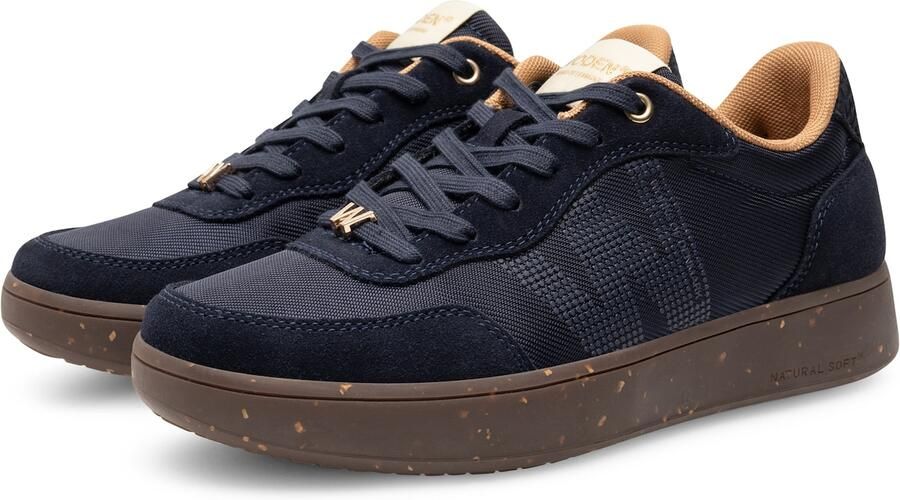 Woden Line Sneak WL006 009 dark navy donkerblauw - Foto 5