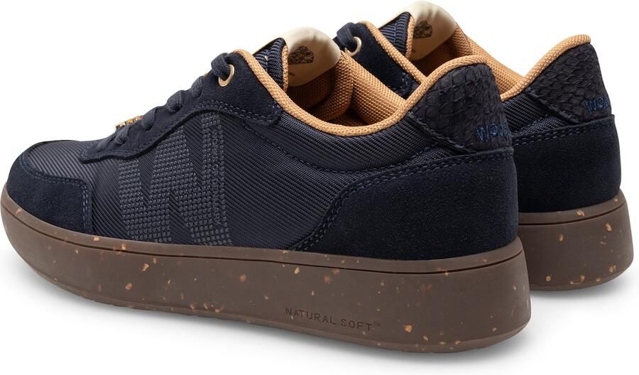Woden Line Sneak WL006 009 dark navy donkerblauw - Foto 3