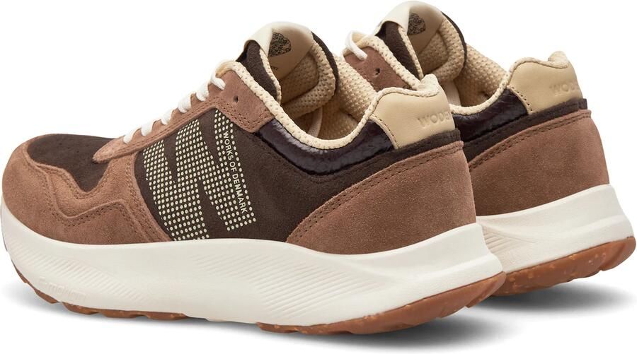 WODEN Sneakers laag 'Mathilde' beige kastanjebruin donkerbruin - Foto 9