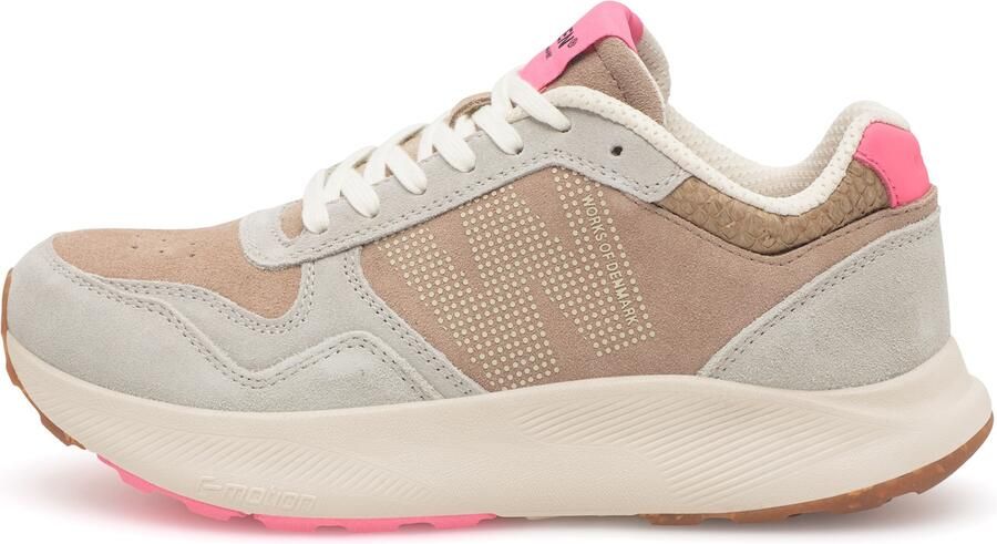 WODEN Sneakers laag 'Mathilde' beige lichtgrijs rosa - Foto 2