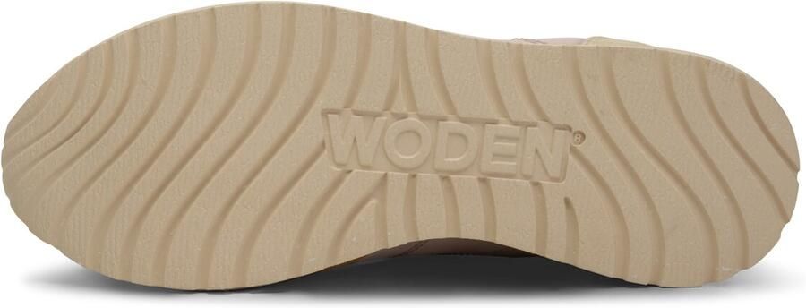 Woden Innovatieve Color-Blocked Sneakers met visleren details Beige Dames - Foto 7