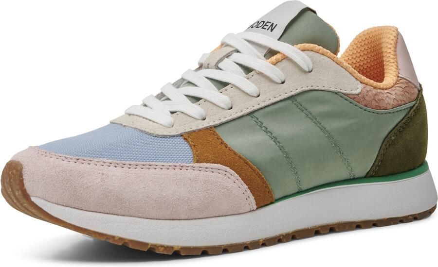Woden Innovatieve Leren Sneakers met Sportieve Look Multicolor Dames - Foto 2