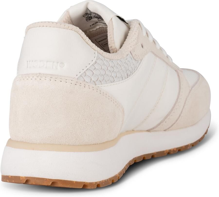 Woden Witte Lage Top Sneakers Ronja Beige Dames - Foto 2