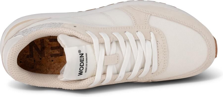 Woden Witte Lage Top Sneakers Ronja Beige Dames - Foto 3