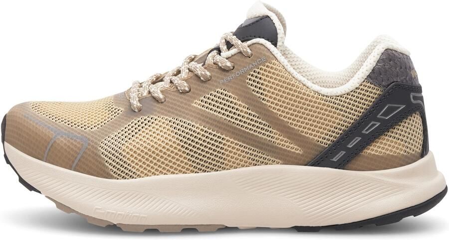 WODEN Sneakers laag ' Sara ' geel grijs - Foto 2