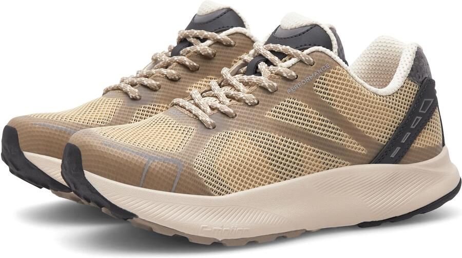 WODEN Sneakers laag ' Sara ' geel grijs - Foto 3