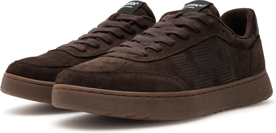 WODEN Sneakers laag 'Toke ' chocoladebruin - Foto 4