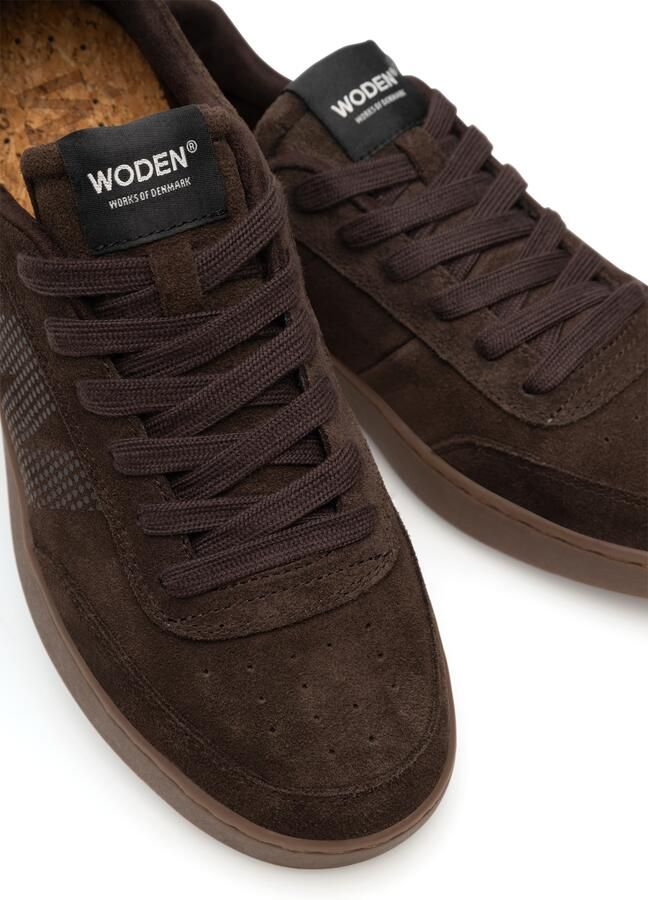 WODEN Sneakers laag 'Toke ' chocoladebruin - Foto 2