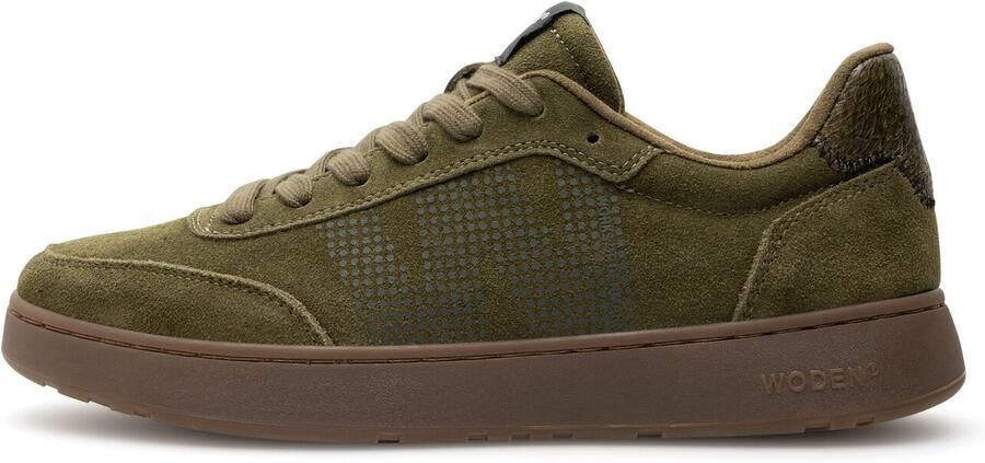 WODEN Sneakers laag ' Toke ' donkergroen