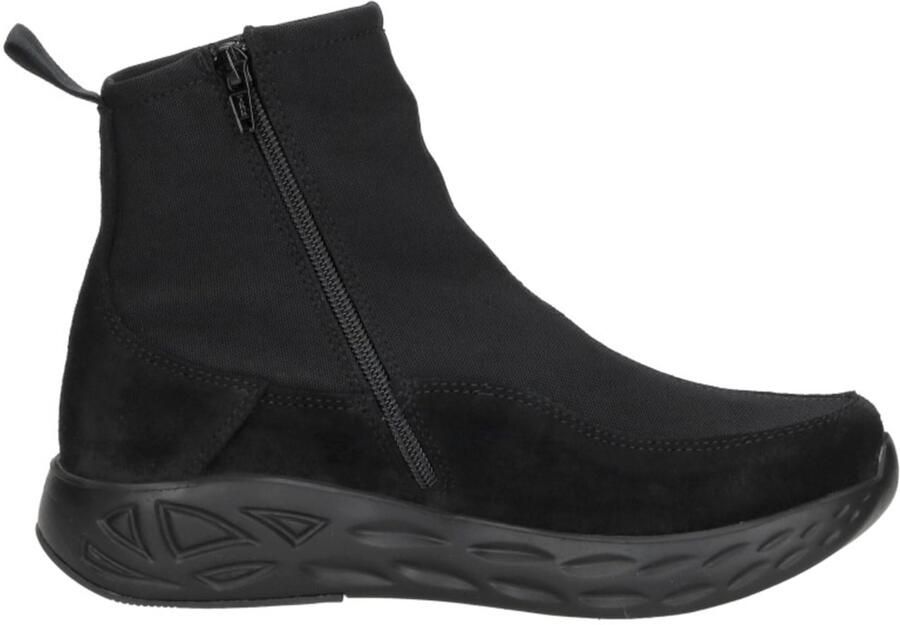 Wolky 0570240-000 dames enkellaarzen sportief zwart