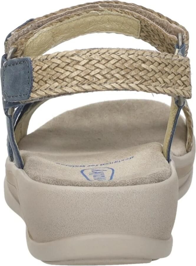 Wolky Dames Sandalen 01056 Acula Blauw - Foto 4