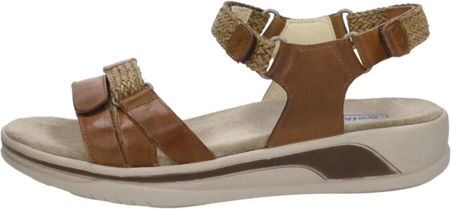 Wolky Comfortabele Bruine Leren Sandaal voor Dames Brown - Foto 3