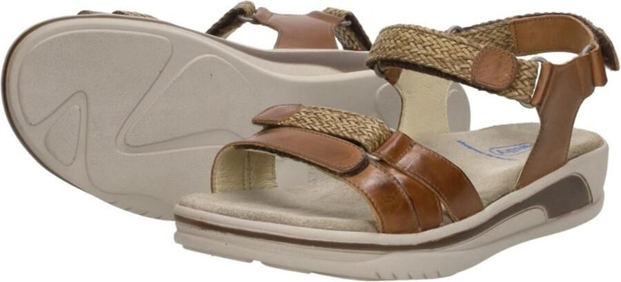 Wolky Comfortabele Bruine Leren Sandaal voor Dames Brown - Foto 7
