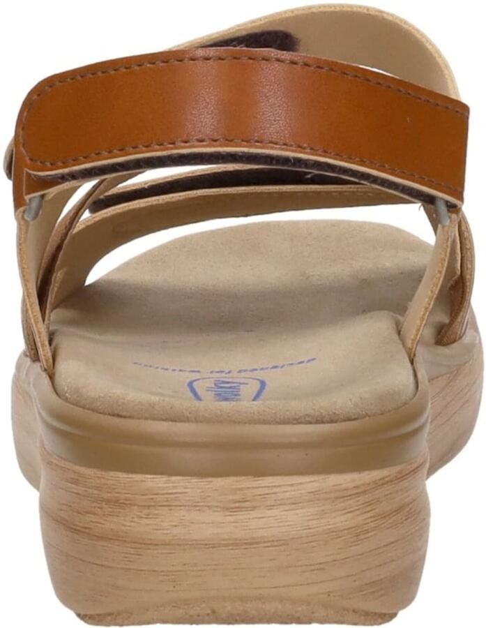 Wolky Amara Leren Dames Sandalen Cogna - Foto 4