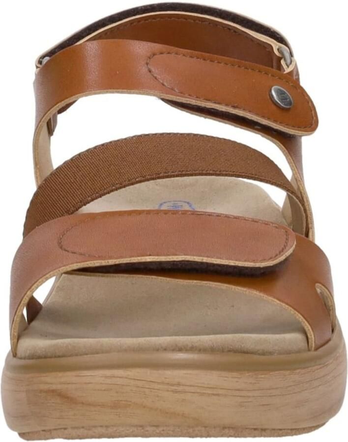 Wolky Amara Leren Dames Sandalen Cogna - Foto 3