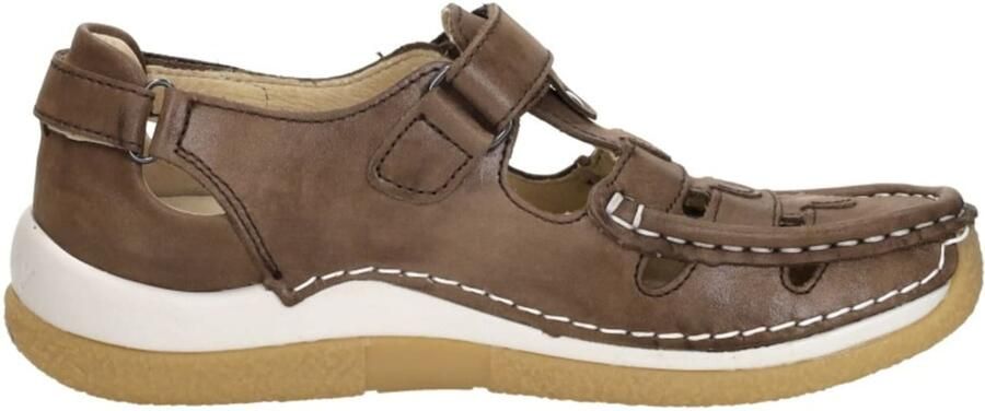 Wolky Dames Instappers & Ballerina's Esperanza Fantastic Brown Bruin