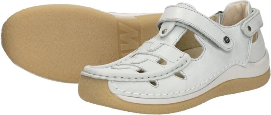 Wolky Dames Instappers & Ballerina's Esperanza Fantastic Off White - Foto 7