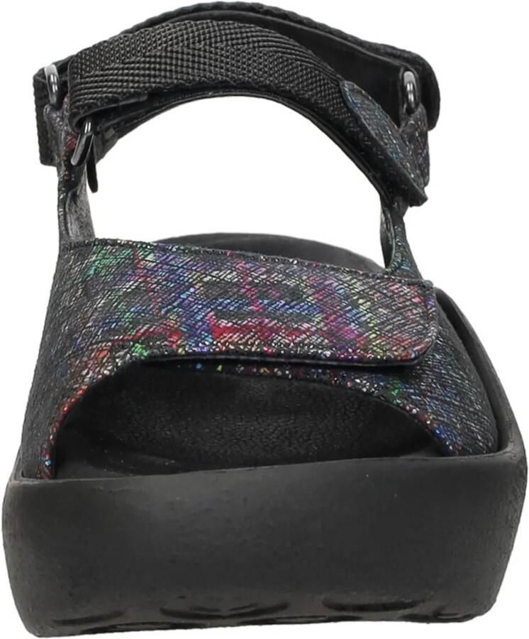 Wolky 0320478.970 Jewel sandaal Giza Print Black Multi - Foto 4