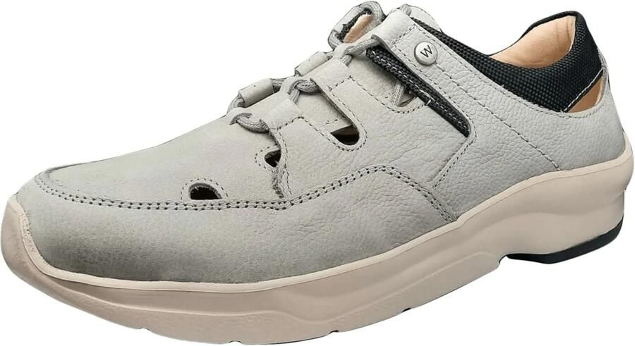 Wolky Upgrade je Sneakercollectie met Galena Veterschoenen Grijs Dames