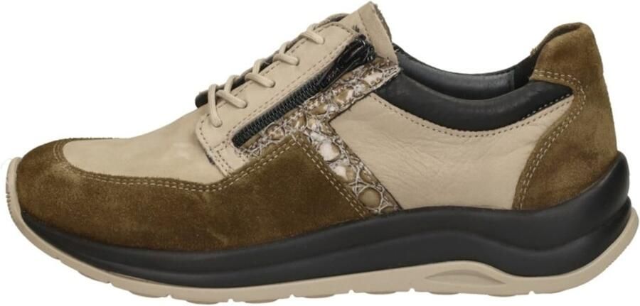 Wolky Veterschoenen Comrie safari combi leer