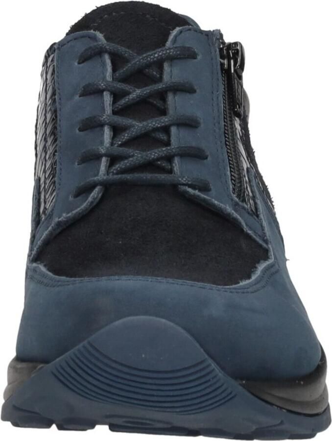 Wolky Veterschoenen Comrie blauw combi leer - Foto 3