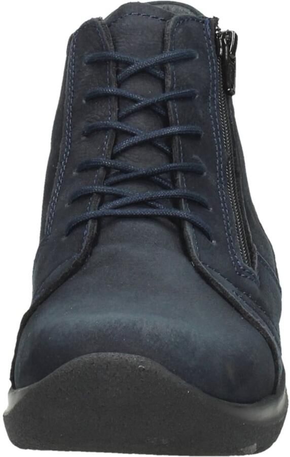 Wolky Dames Veterschoenen Boots 0660611 800 Why Antique Blauw - Foto 3