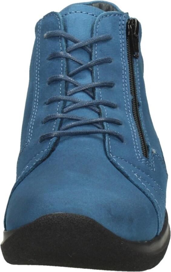 Wolky Dames Veterboot Why Antique Nubuck 0660611 804 Atlantic Blue - Foto 19