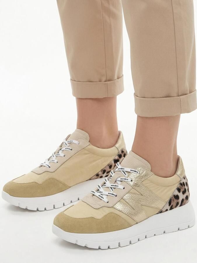 Wonders Sneakers laag 'A-24100-VANILA-PL' honing - Foto 3