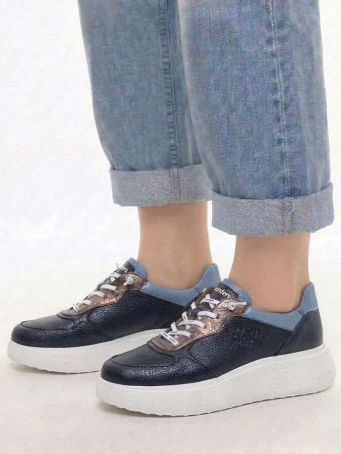Wonders Sneakers laag 'A-3630' navy - Foto 3