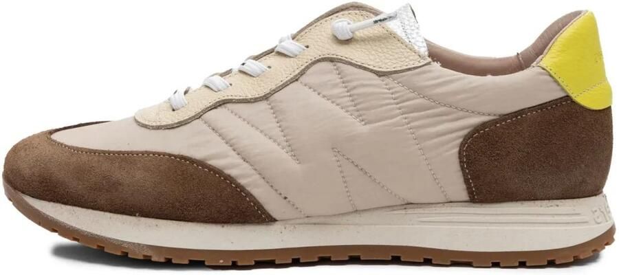 Wonders Towanda02 beige leren sneakers - Foto 2