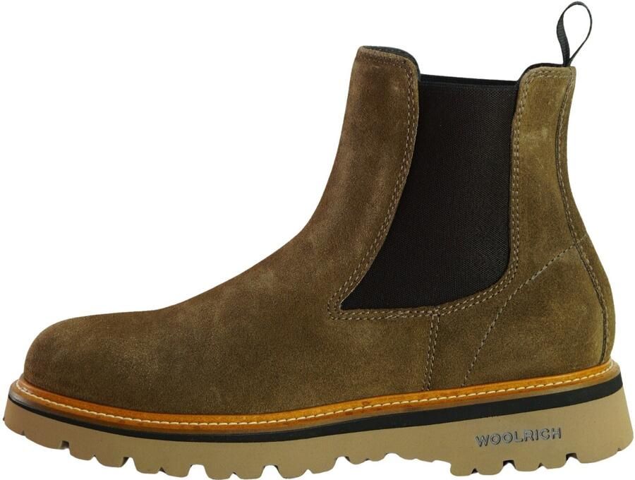 Woolrich Chelsea Suède Enkellaarzen Brown Heren