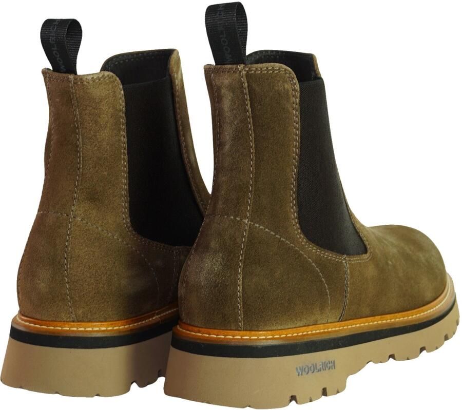 Woolrich Chelsea Suède Enkellaarzen Brown Heren - Foto 2