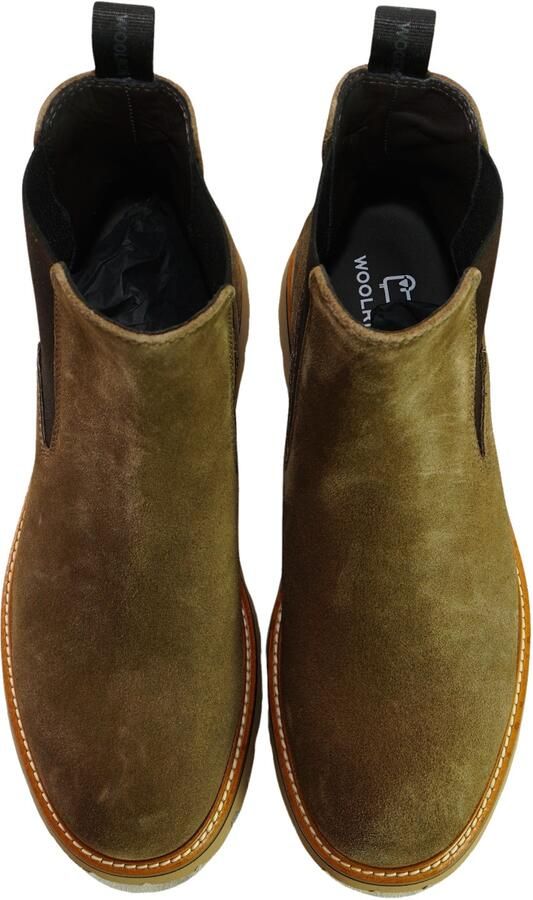 Woolrich Chelsea Suède Enkellaarzen Brown Heren - Foto 5