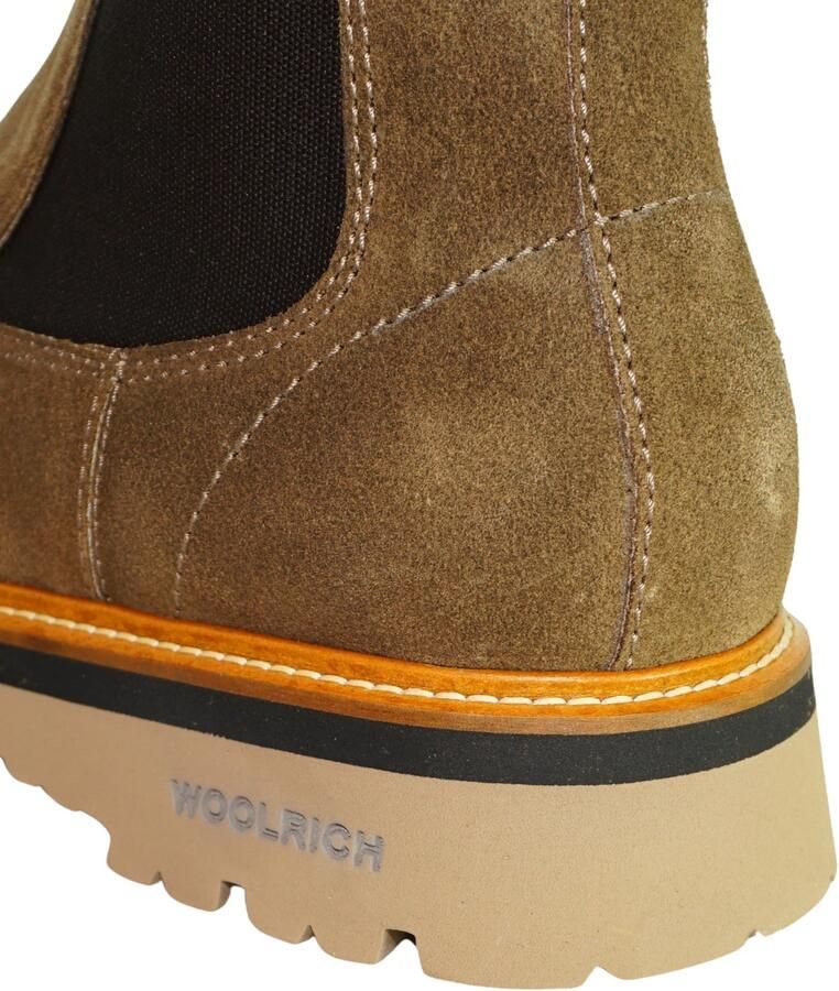 Woolrich Chelsea Suède Enkellaarzen Brown Heren - Foto 3