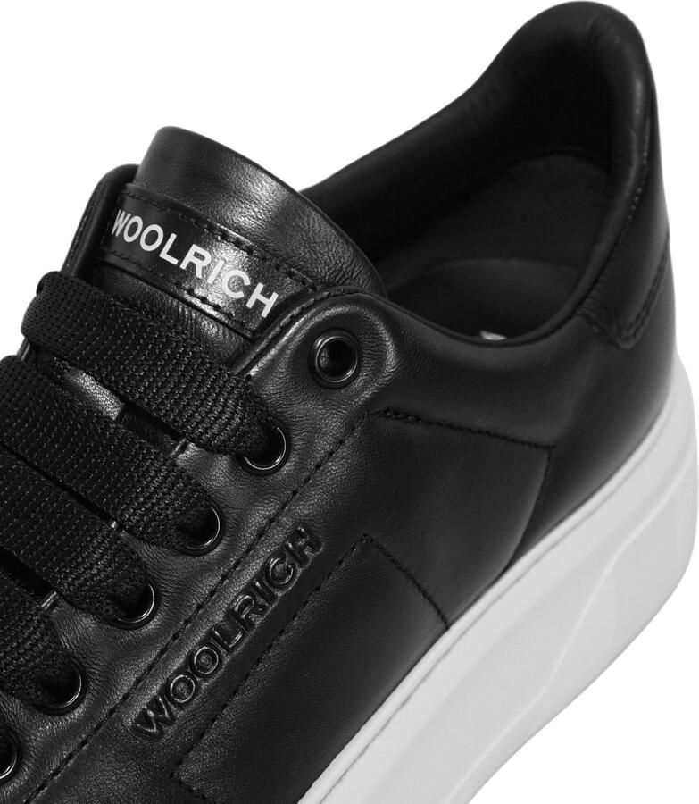 Woolrich Chunky Court Nappa Sneaker Black Dames - Foto 2