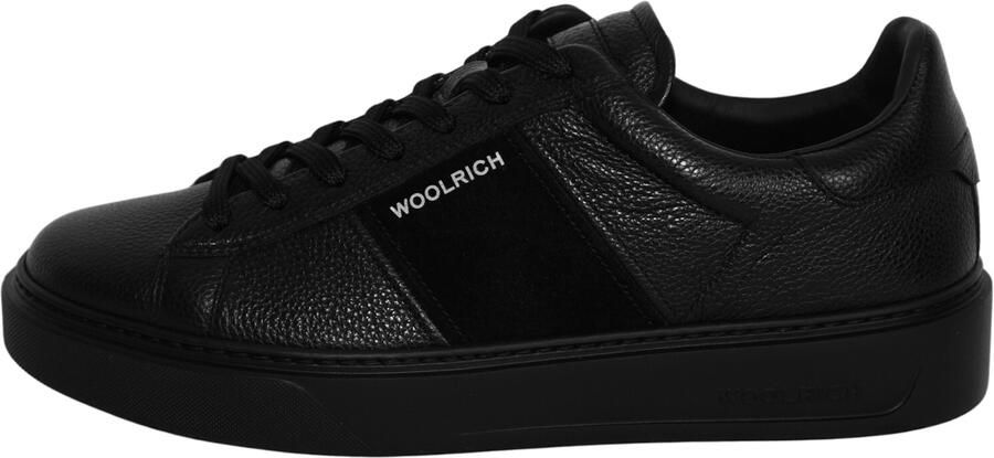 Woolrich Sneakers laag 'Classic Court' zwart wit